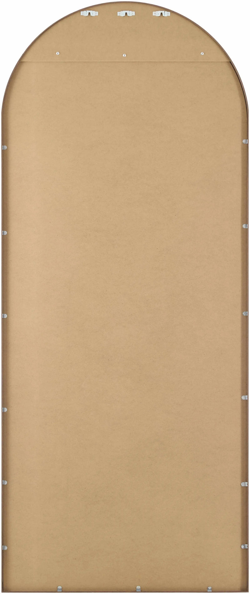 Sexbierum Dark Brown Mirror by Boutique Rugs
