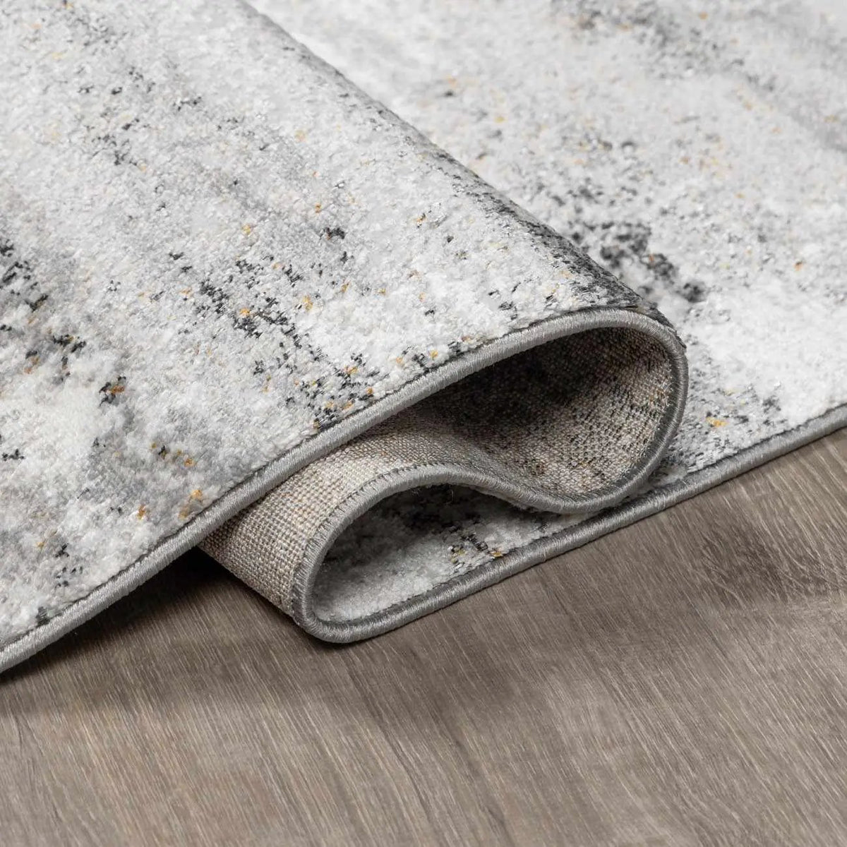 Duval Taupe Abstract Area Rug, photo 7 of 14