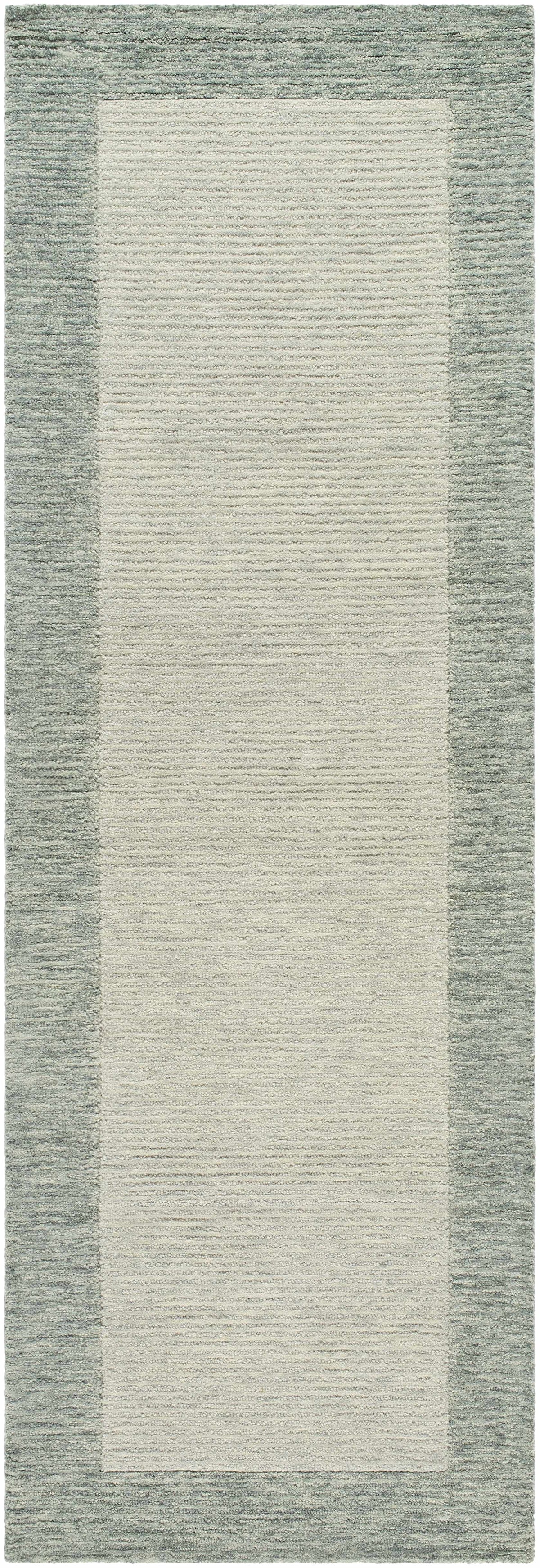 Amadi Green Wool Area Rug, photo 7 of 7