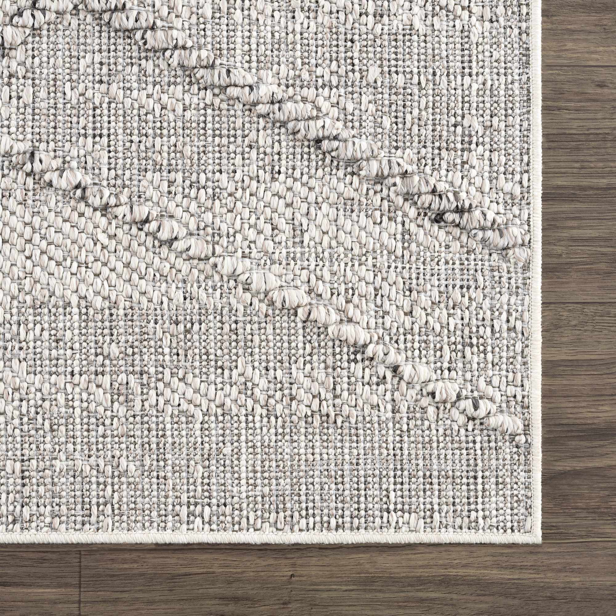 Baqer Bone & Taupe Area Rug by Hauteloom