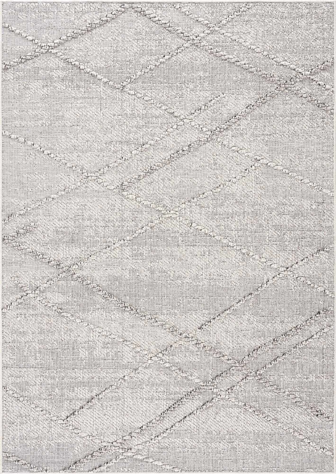 Baqer Bone & Taupe Area Rug by Hauteloom