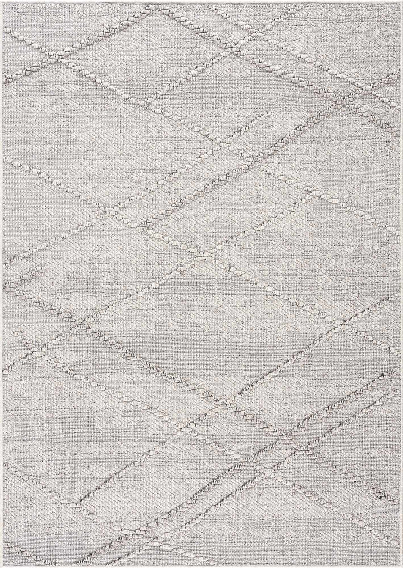 Baqer Bone & Taupe Area Rug by Hauteloom