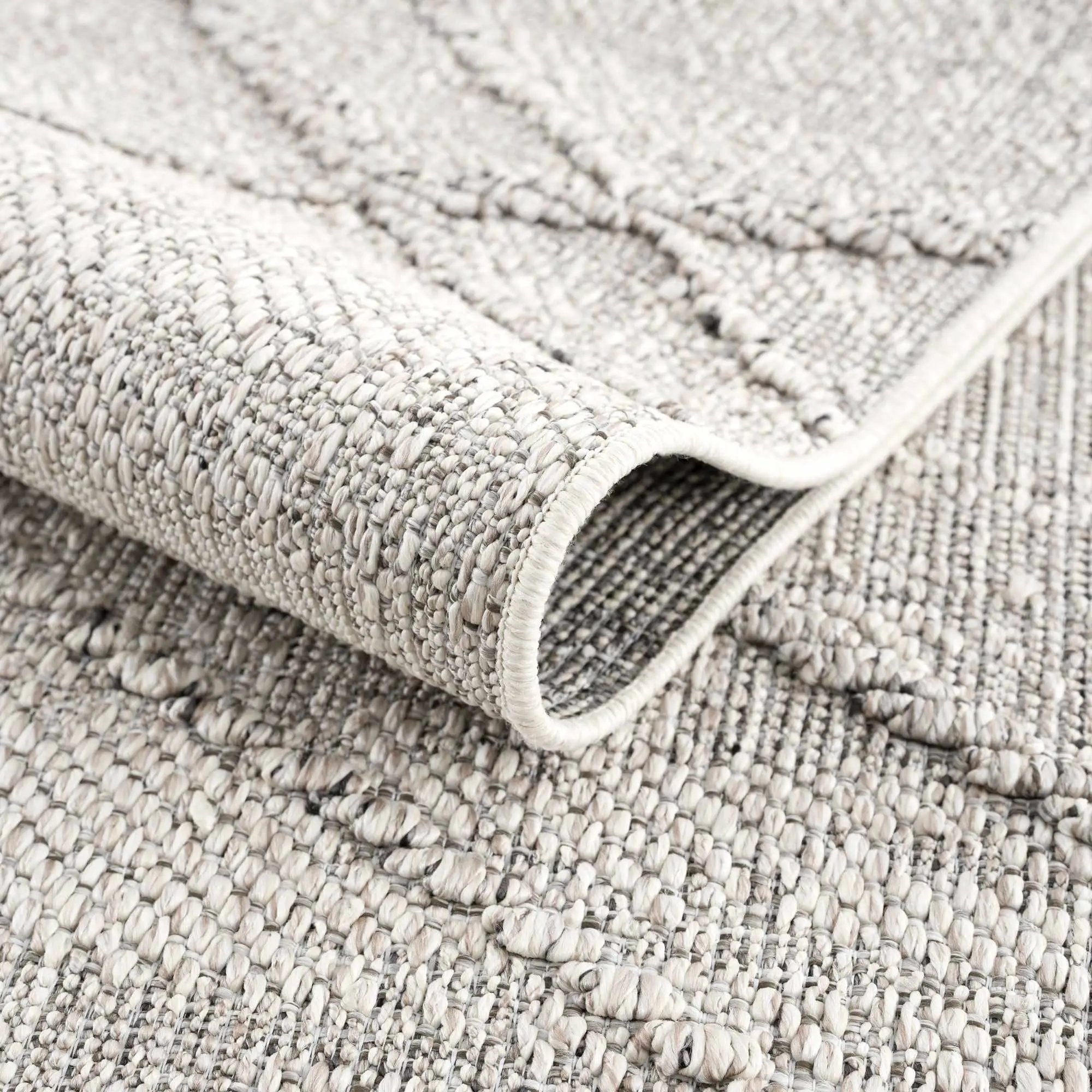 Baqer Bone & Taupe Area Rug by Hauteloom