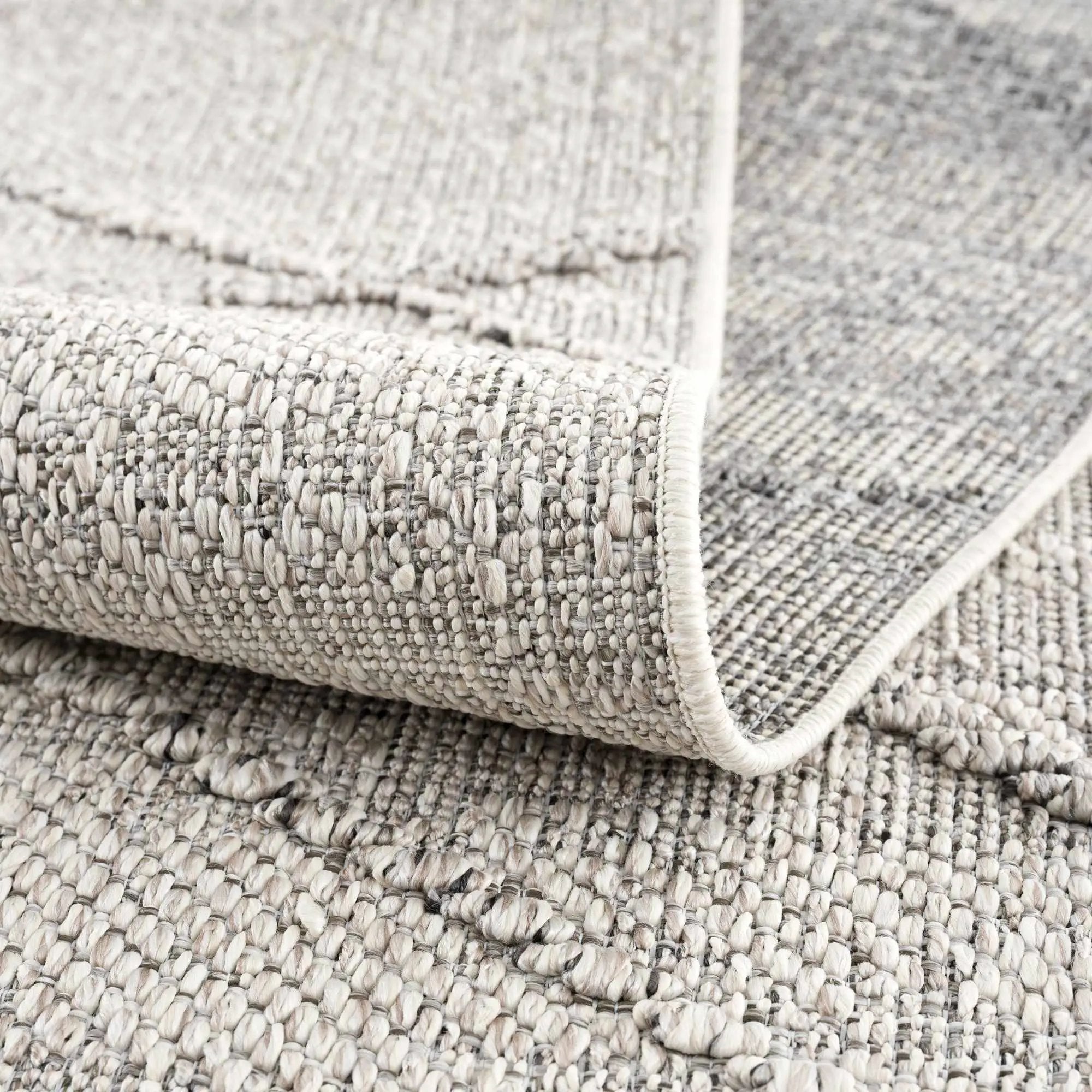 Baqer Bone & Taupe Area Rug by Hauteloom