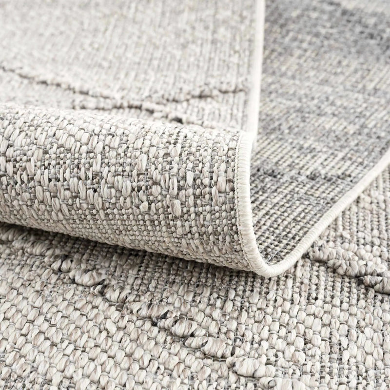 Baqer Bone & Taupe Area Rug by Hauteloom