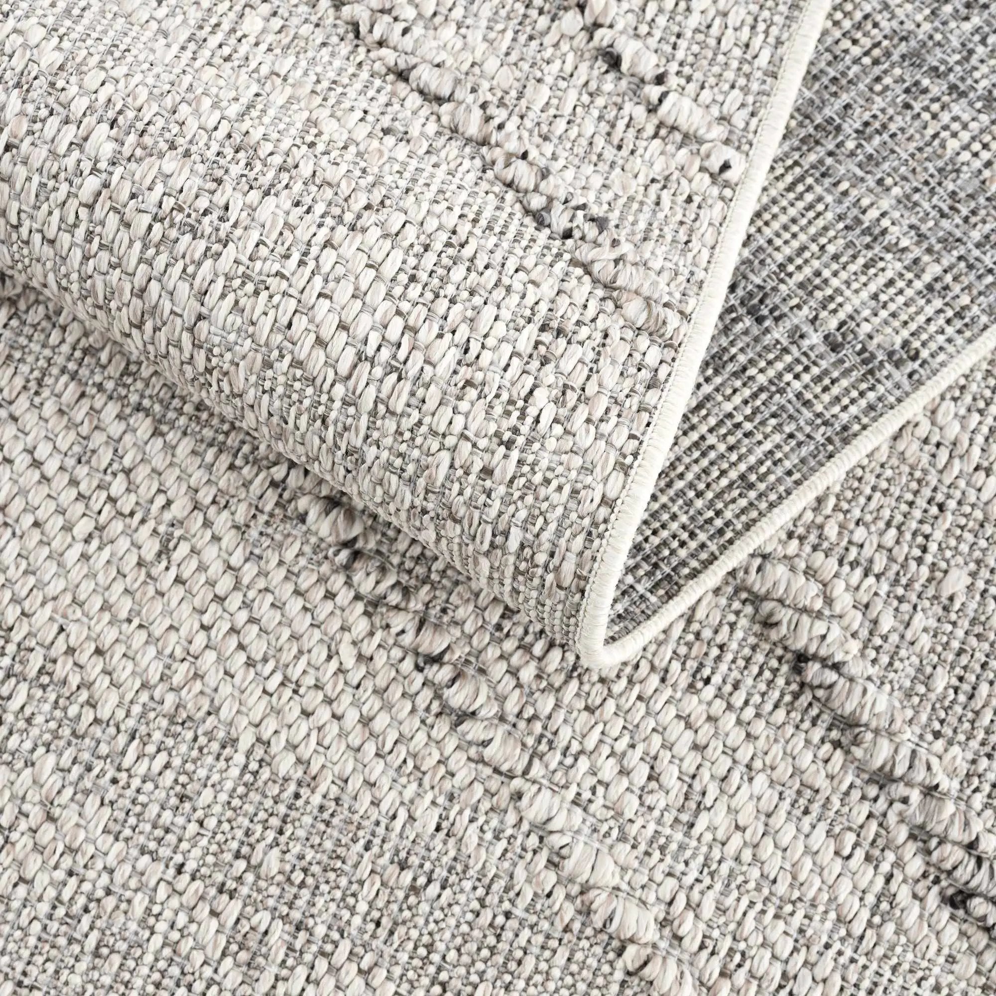 Baqer Bone & Taupe Area Rug by Hauteloom
