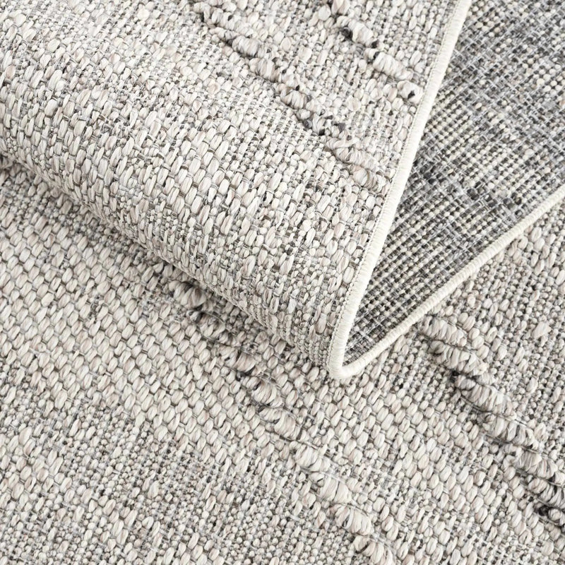 Baqer Bone & Taupe Area Rug by Hauteloom