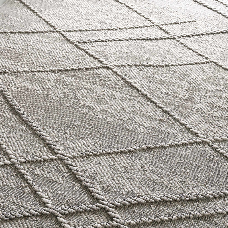 Baqer Bone & Taupe Area Rug by Hauteloom
