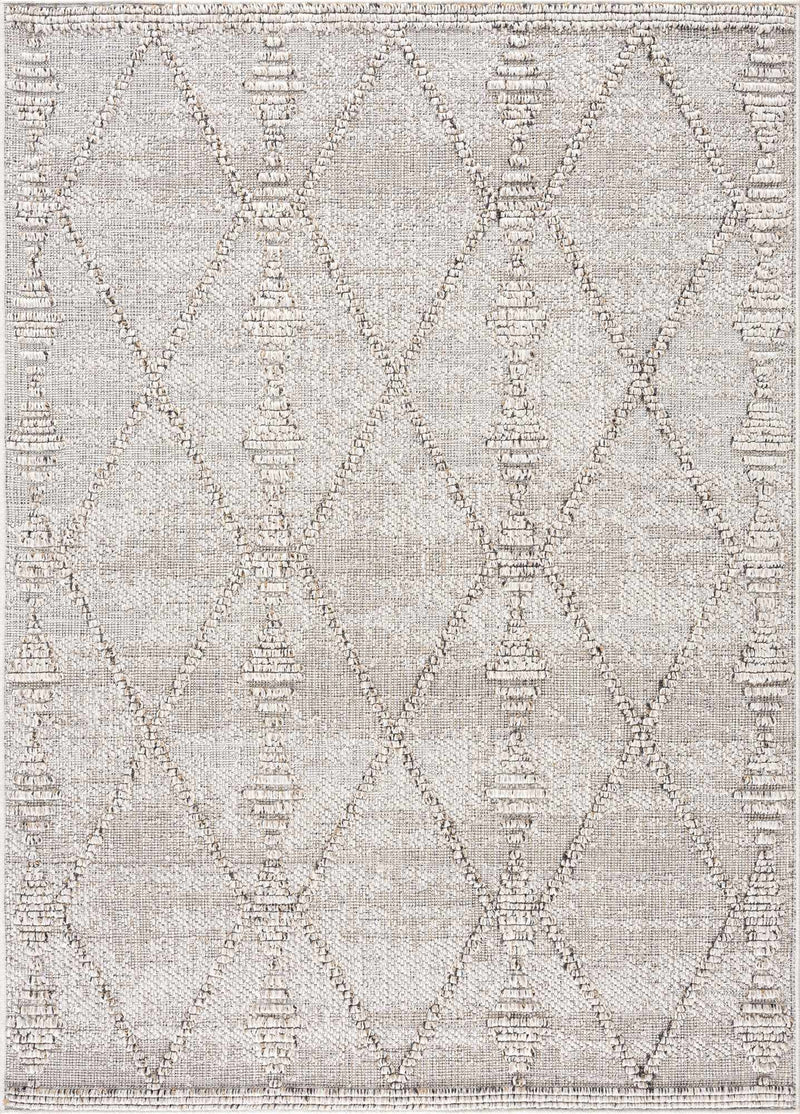 Nyla Bone Indoor & Outdoor Rug - 2x3 - Clearance by Boutique Rugs