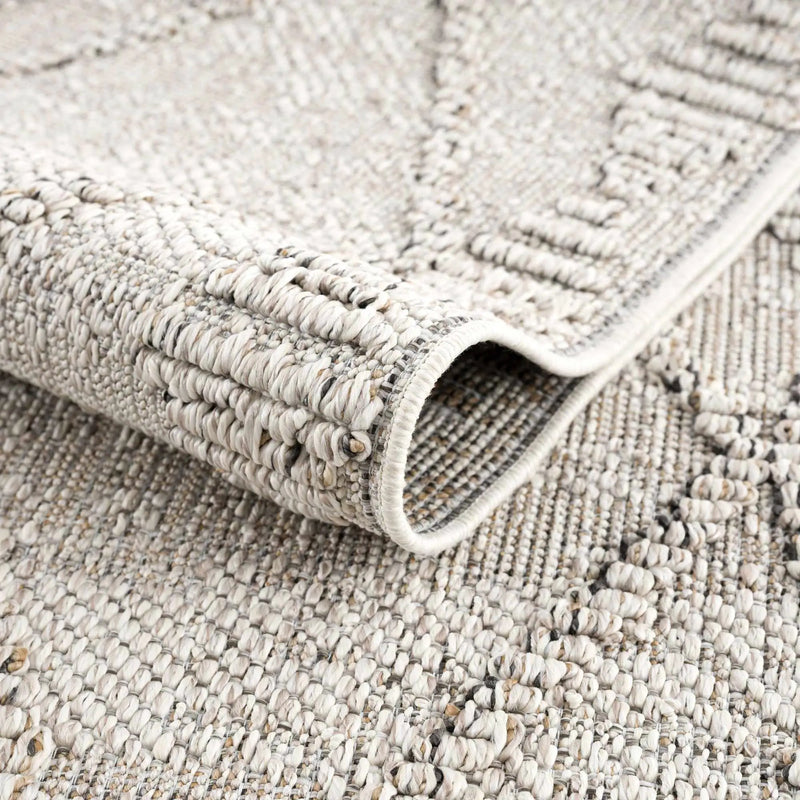 Nyla Bone Indoor & Outdoor Rug - 2x3 - Clearance by Boutique Rugs