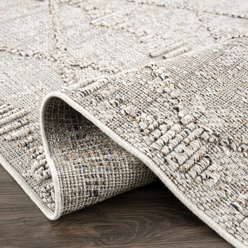 Nyla Bone Indoor & Outdoor Rug - 2x3 - Clearance by Boutique Rugs