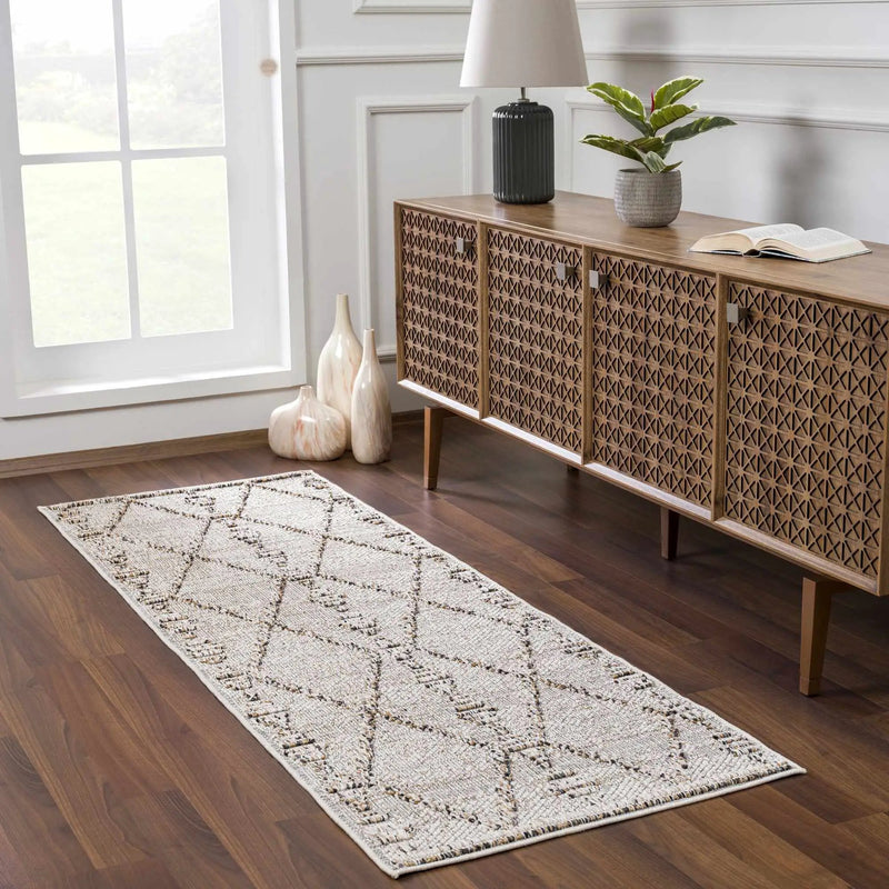 Nyla Bone Indoor & Outdoor Rug - 2x3 - Clearance by Boutique Rugs