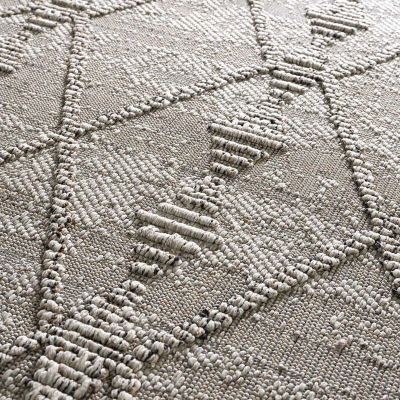Nyla Bone Indoor & Outdoor Rug - 2x3 - Clearance by Boutique Rugs