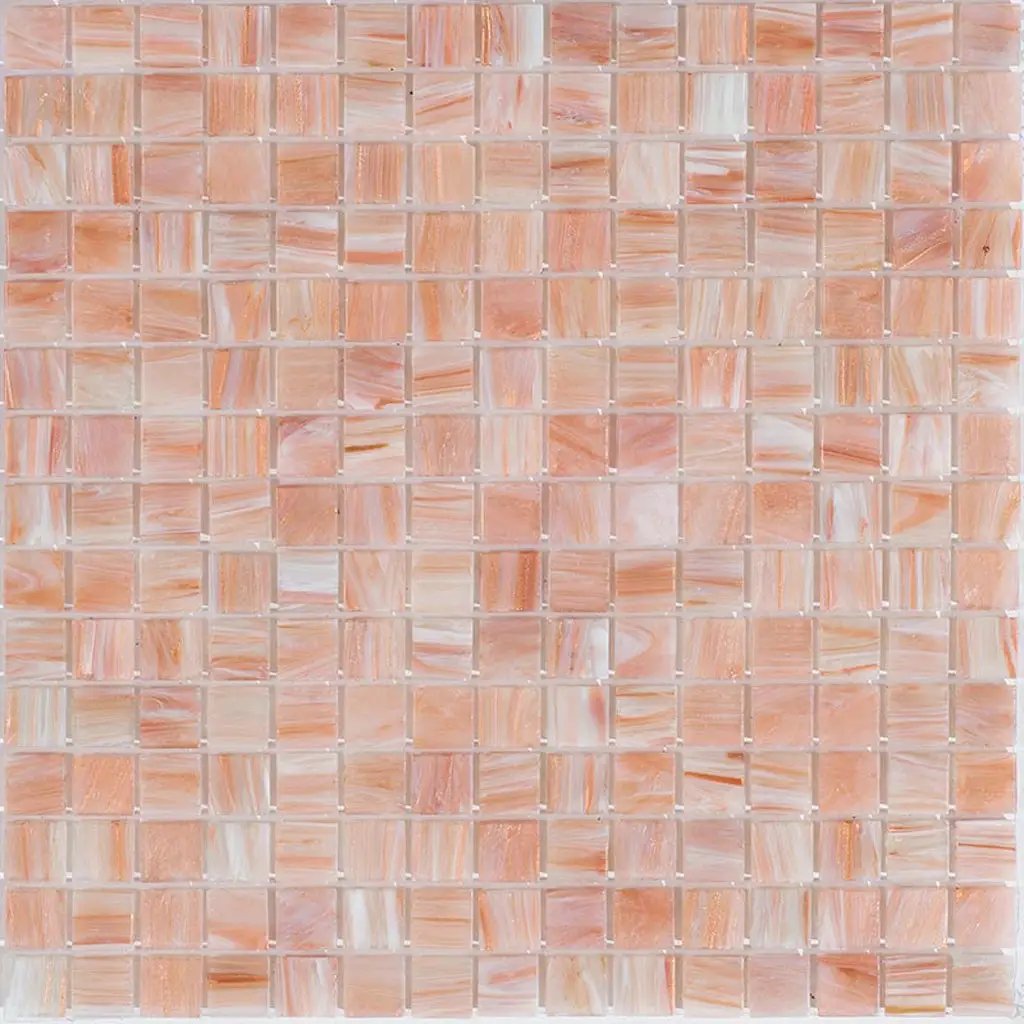 Linen Beige 12x12 Glossy Uniform Square Glass Mosaic Tile (20 pack, 20 sq ft/case) by Apollo Tile