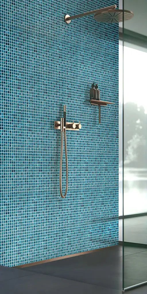 Skobeloff Green 12x12 Glossy Uniform Square Glass Mosaic Tile (20 pack, 20 sq ft/case) by Apollo Tile