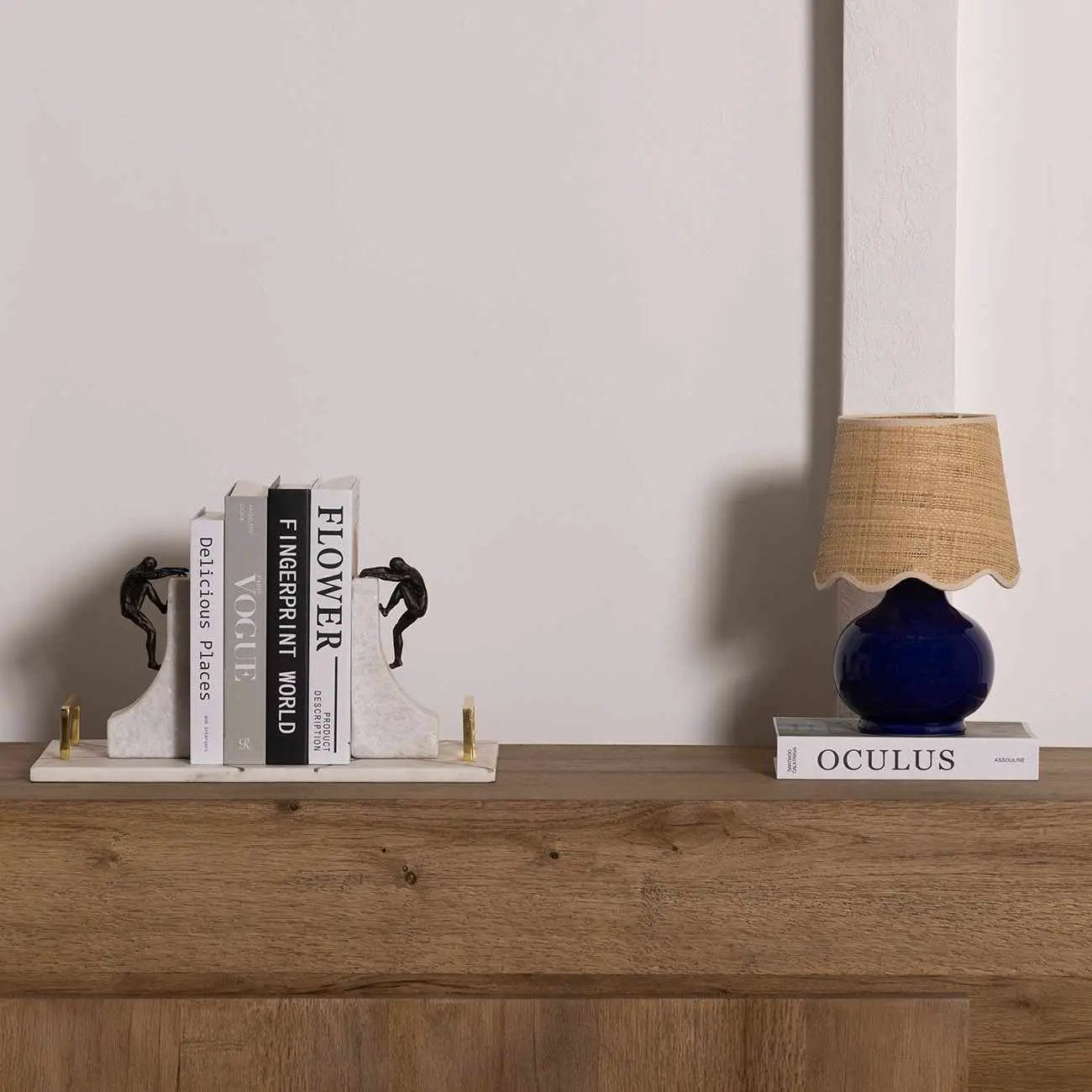 Theisseil Navy Blue Table Lamp by Boutique Rugs