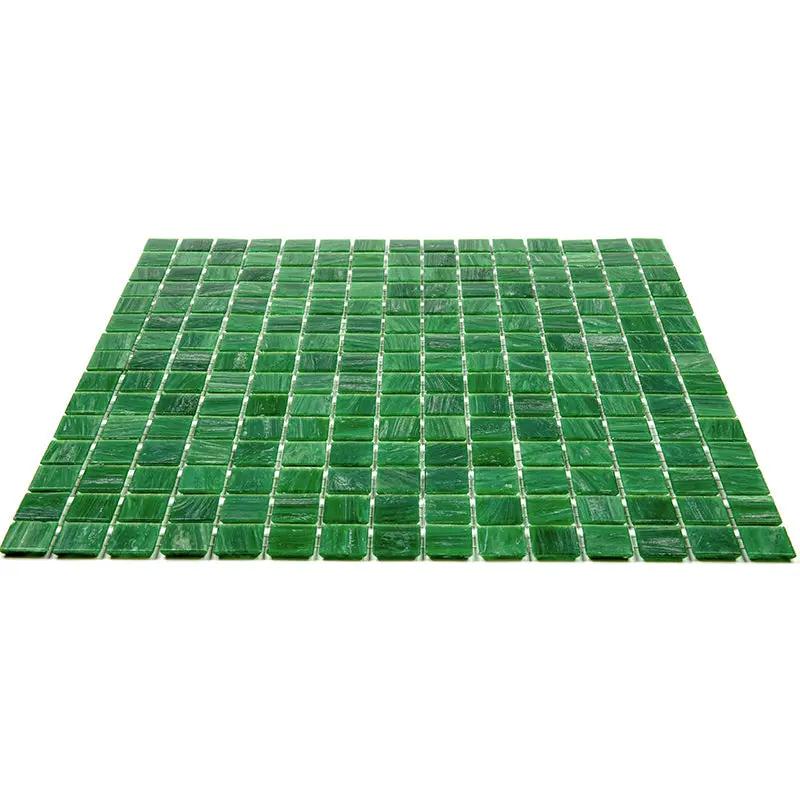 Kelly Green 12x12 Glossy Uniform Square Glass Mosaic Tile (20 pack, 20 sq ft/case) by Apollo Tile