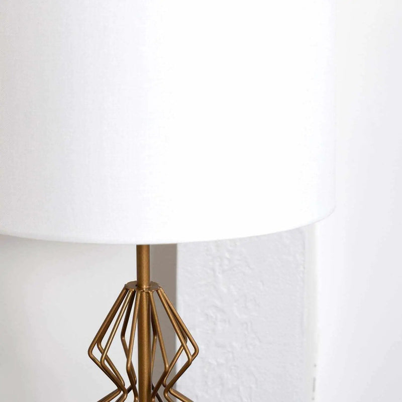 Standerton Gold Table Lamp - Clearance by Boutique Rugs