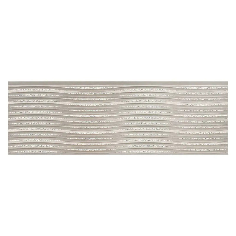 Soft Gray 10x30 Matte Ceramic Large Format Tile (3 pack, 6.02 sq ft/case) by Apollo Tile