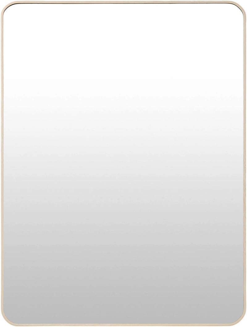 Sustinente Dark Red Mirror by Boutique Rugs