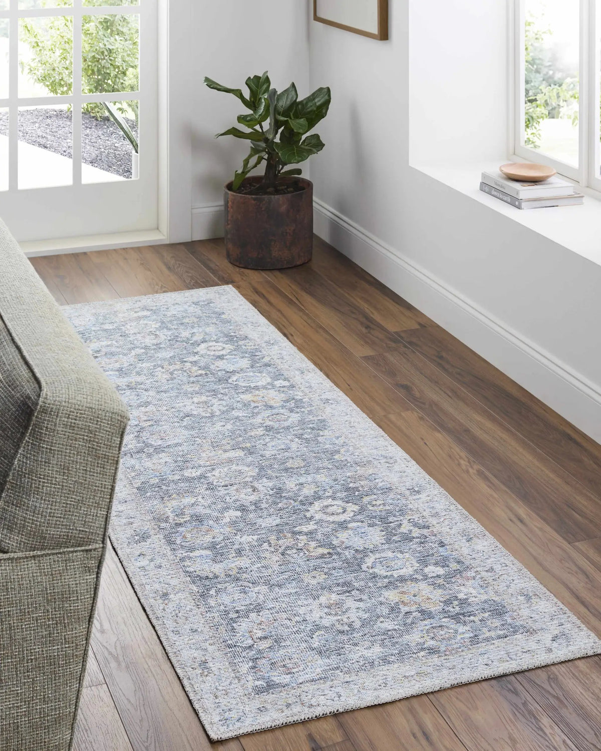 Napeu Washable Area Rug, installed in a room 6
