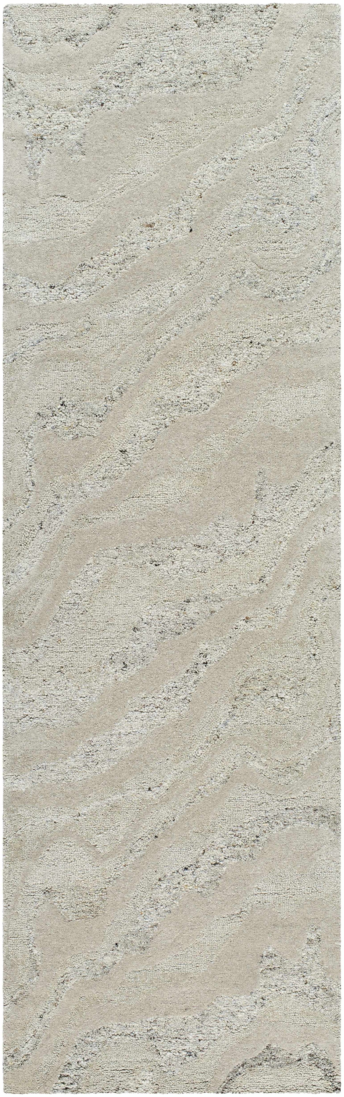 Siani Cream Wool Area Rug, photo 8 of 8