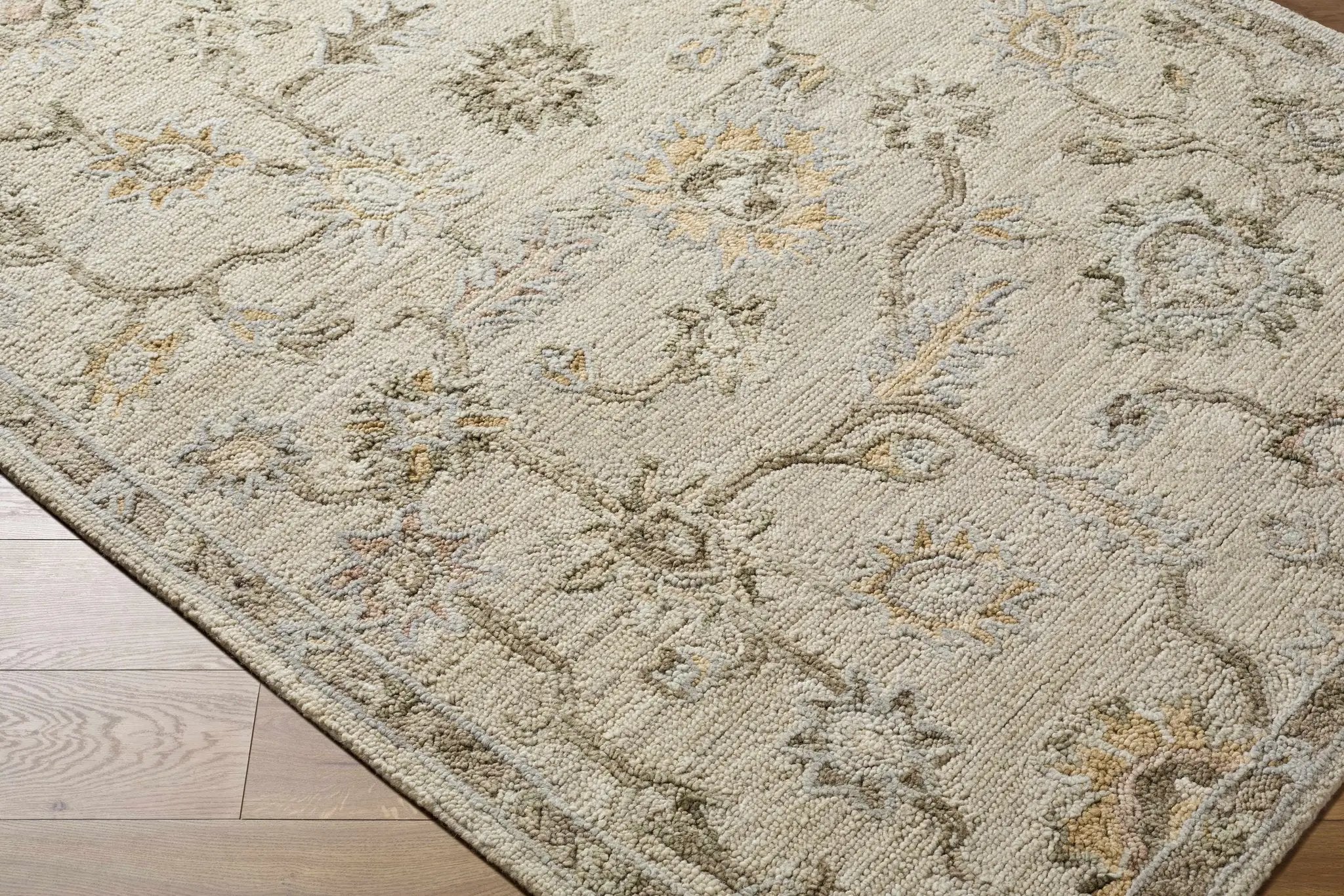 Adelle Tufted Oushak Area Rug by Boutique Rugs