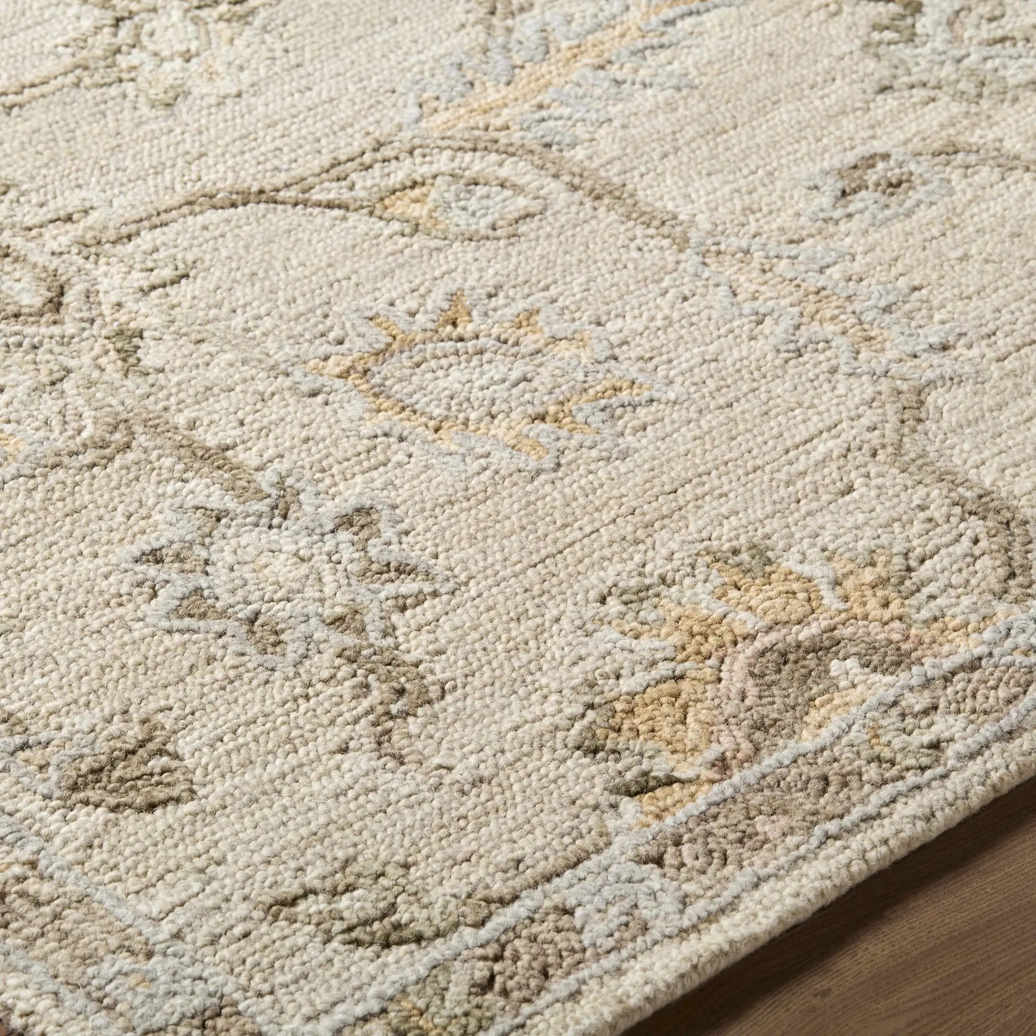 Adelle Tufted Oushak Area Rug by Boutique Rugs