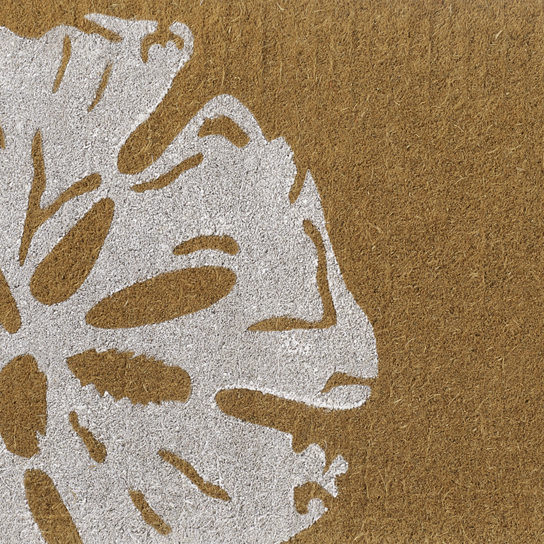 Sand Dollar Coir Doormat by Fab Habitat