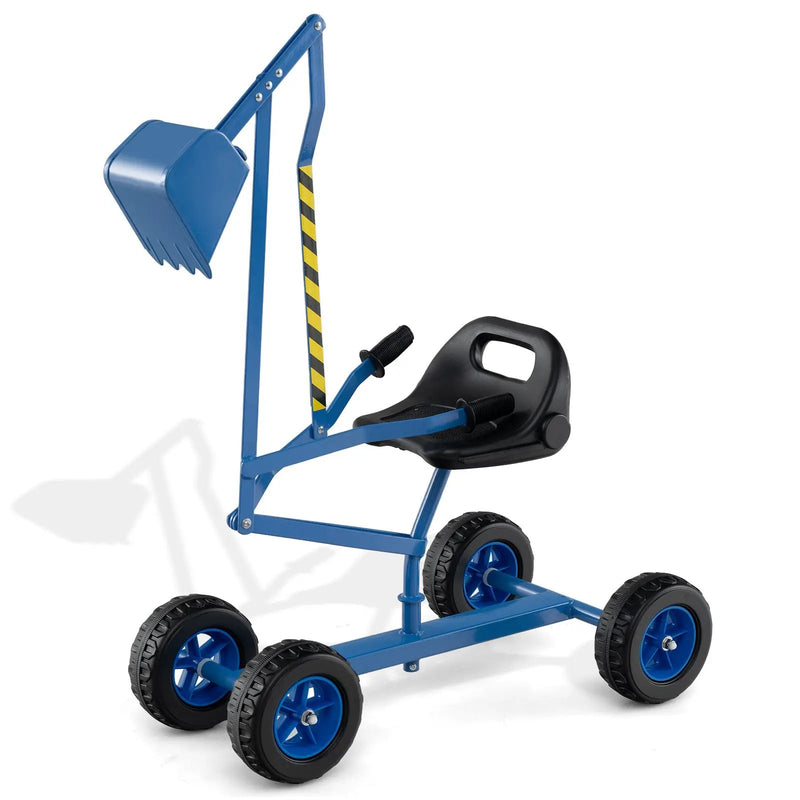 Sand Digger for Kids with 2-Handed Controls and Flexible Shovel by DirectDeals