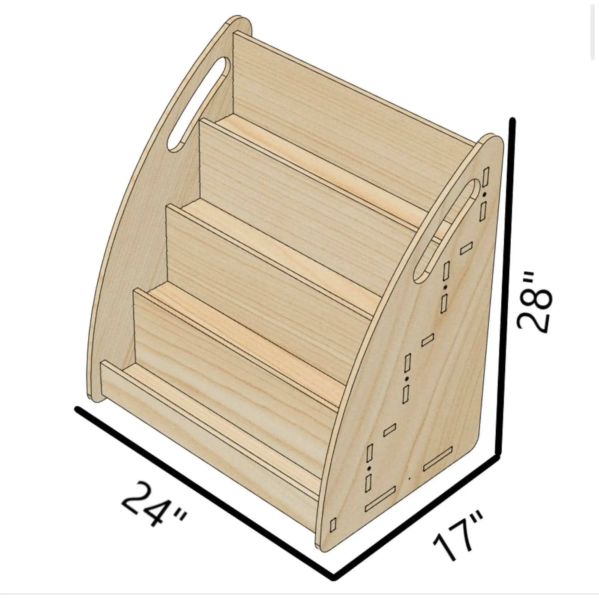 SARAFINA- Bookshelf by Bush Acres