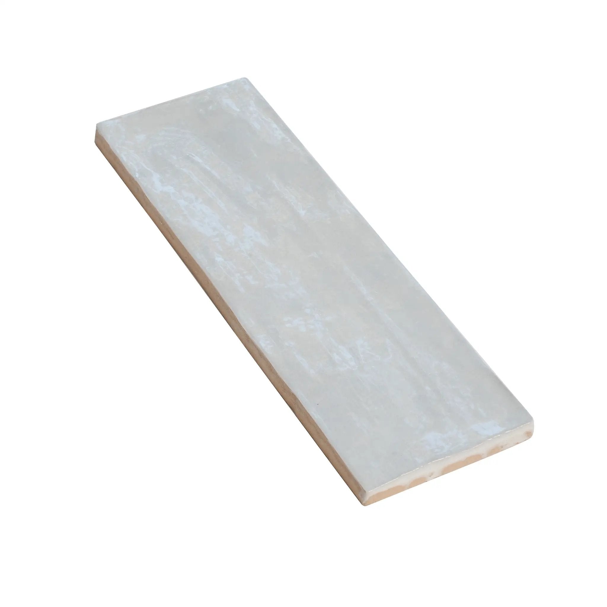 Lavanda Blue 2.58 in. x 8 in. Polished Ceramic Subway Tile (5.38 sq ft/case) by Apollo Tile