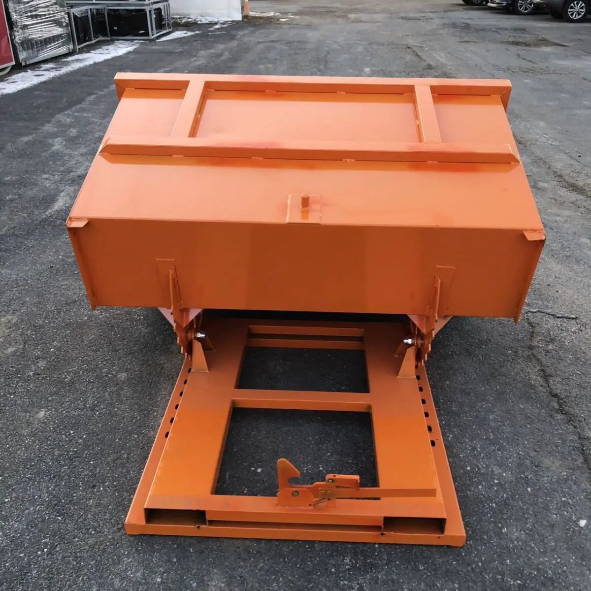 Greatbear Self Dumping Forklift Hopper - 1.5 Cubic Yard Capacity by Chery Industrial
