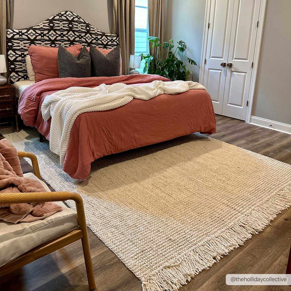 Senneterre Bleached Jute Rug by Boutique Rugs