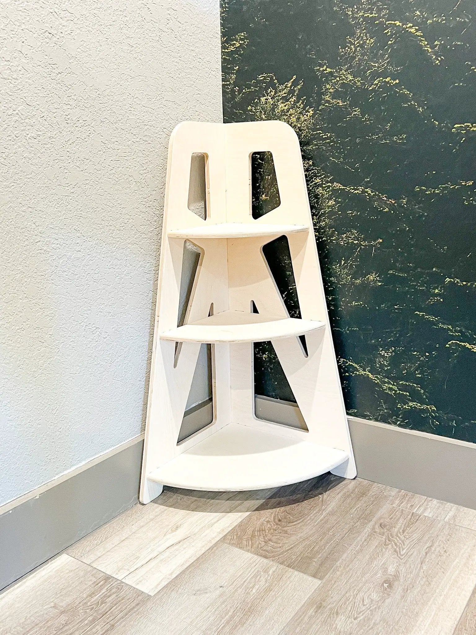 SERENA- Corner Toy Shelves- Set of 2 by Bush Acres