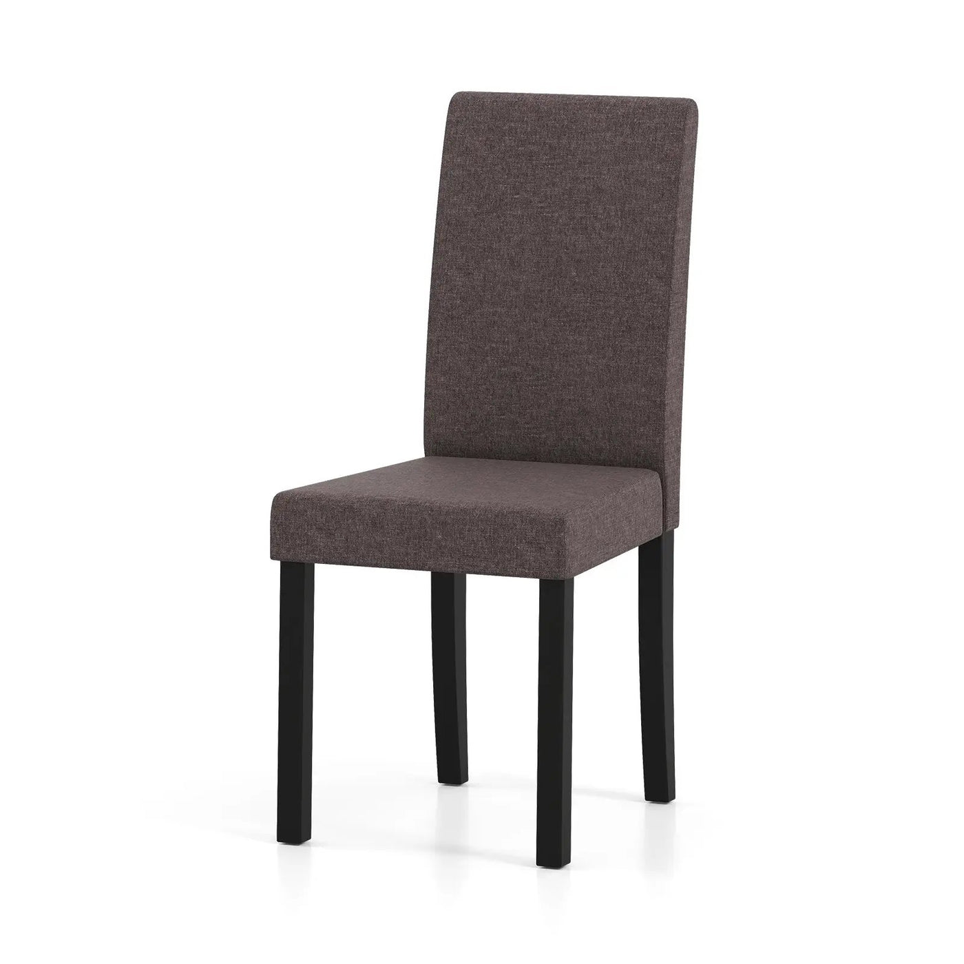 Set of 2 Dining Chair Mid-Century Modern Fabric Upholstered Parson Chairs by DirectDeals