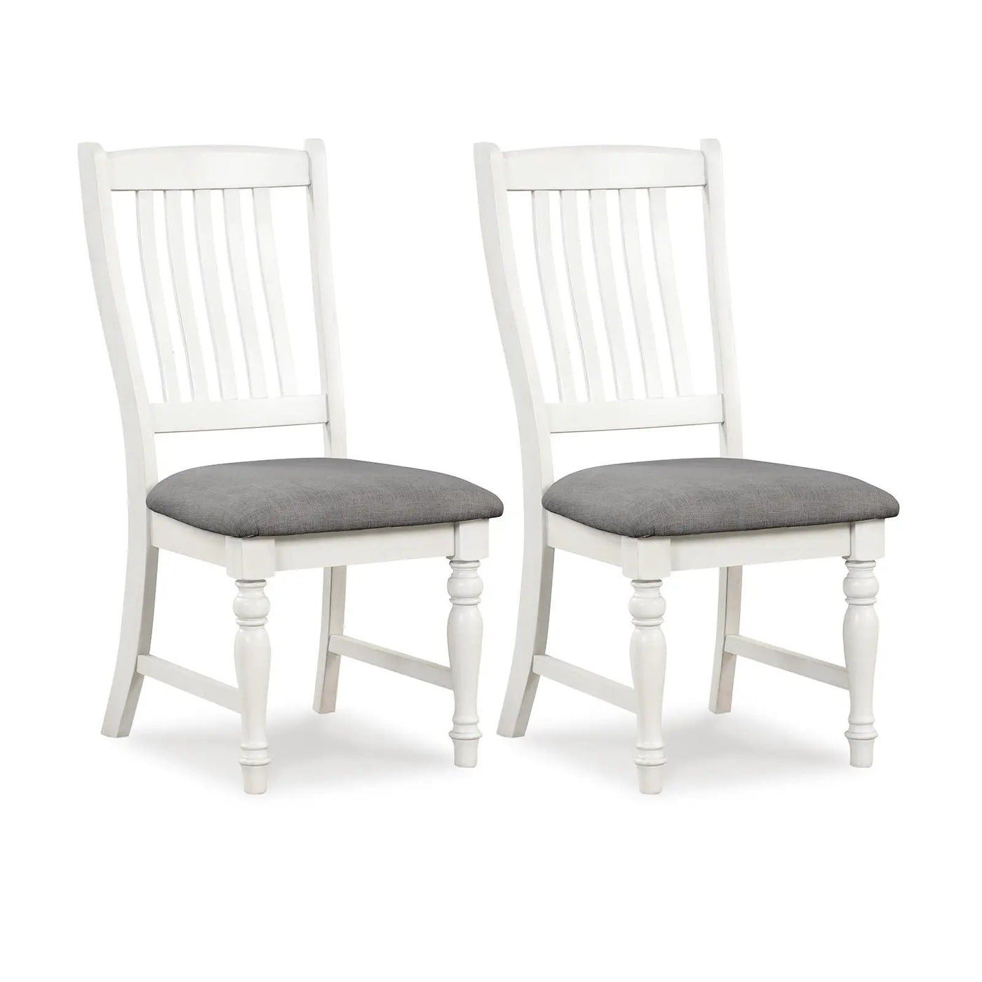 Set of 2 Dining Chairs Kitchen Side Chair with Solid Wood Legs by DirectDeals