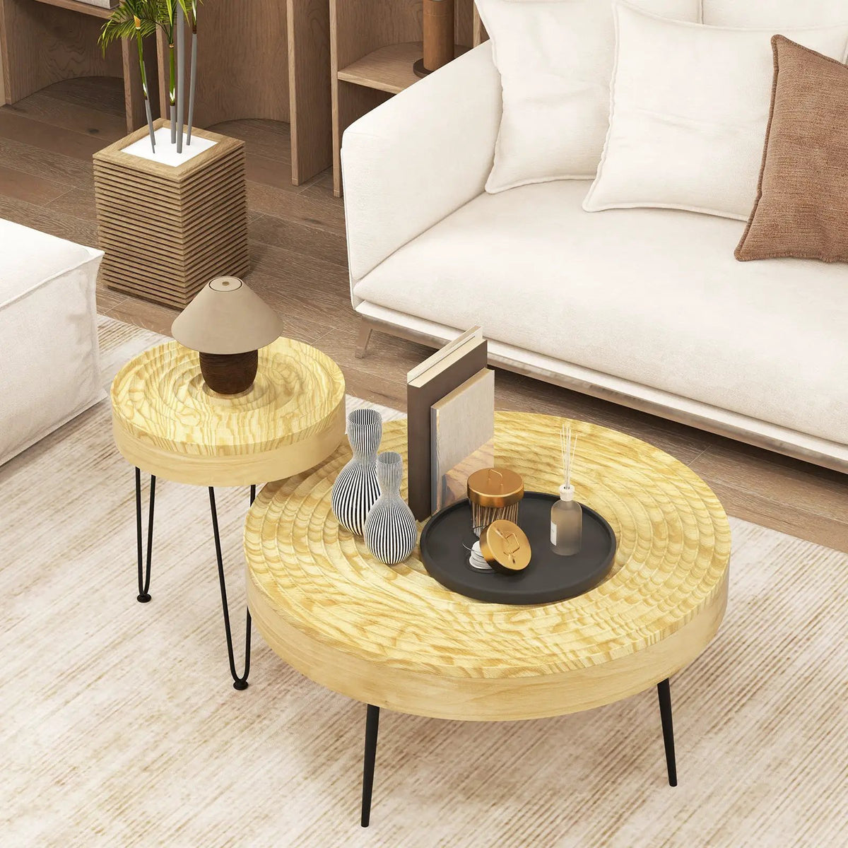 Set of 2 Solid Wood, photo 6 of 9