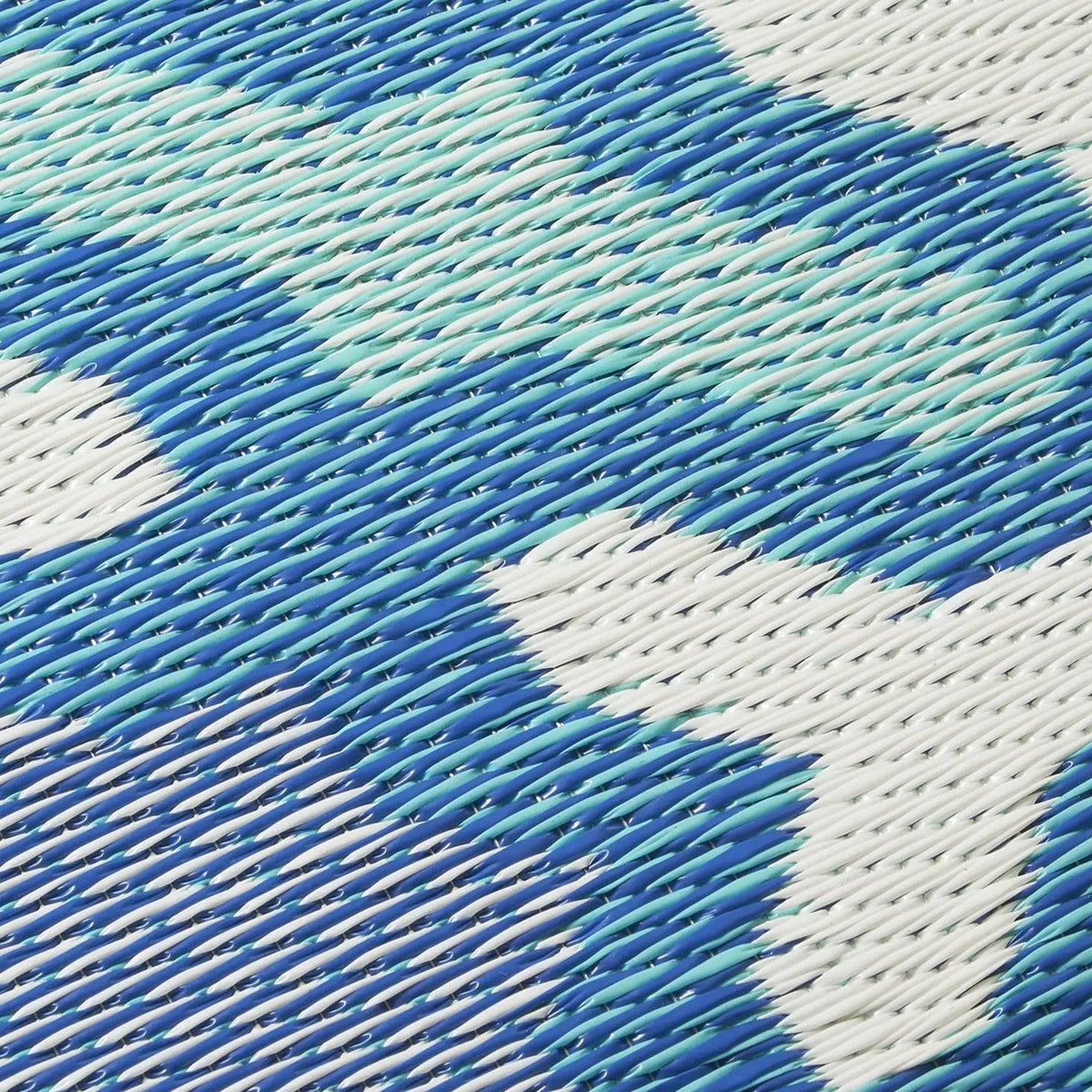 Seville - Multicolor Blue Outdoor Rug for Patio FINAL SALE, detail