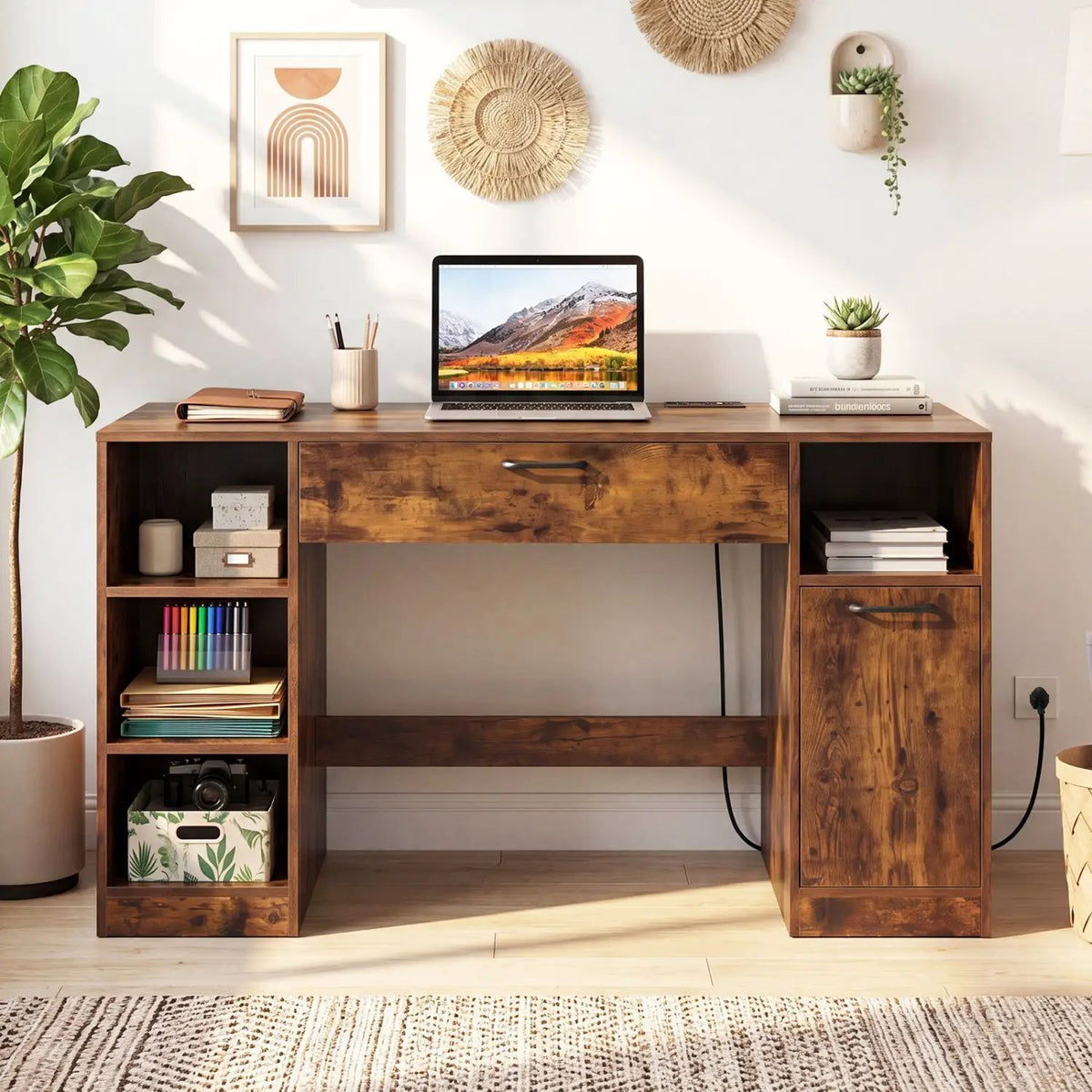 Sewing Table with Power Outlets and Storage Drawers, photo 10 of 16