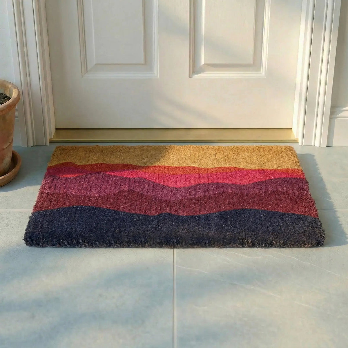 Shades of Dawn Coir Doormat, photo 10 of 22