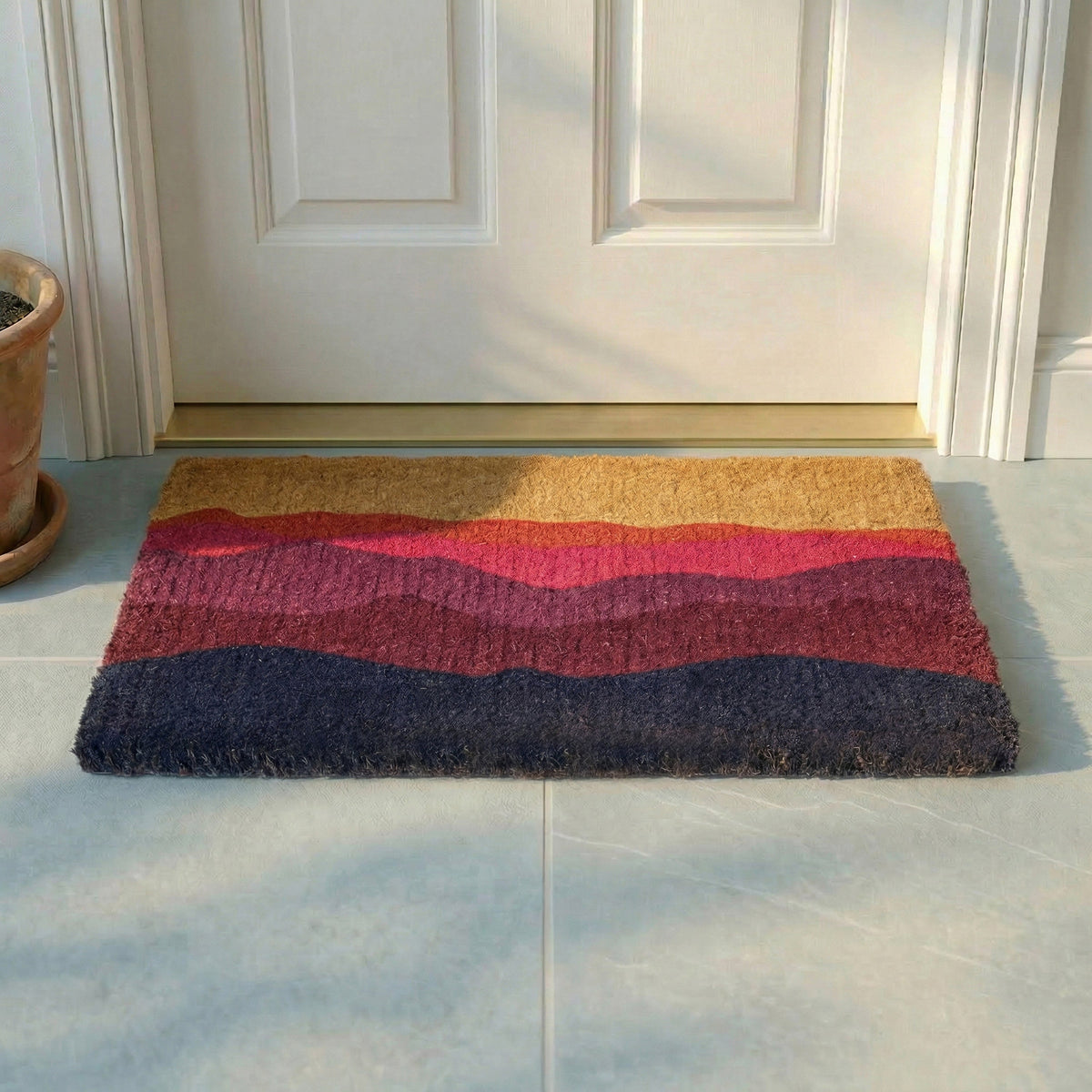 Shades of Dawn Coir Doormat, photo 10 of 22