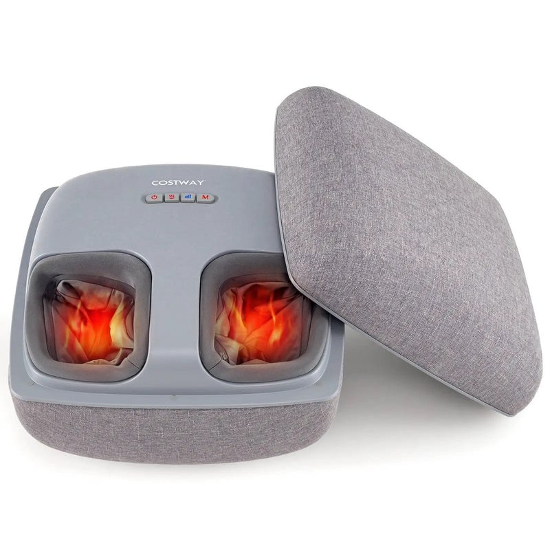 Shiatsu Foot Massager with 3-Level Deep Kneading and Air Compression by DirectDeals