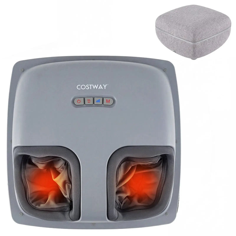 Shiatsu Foot Massager with 3-Level Deep Kneading and Air Compression by DirectDeals
