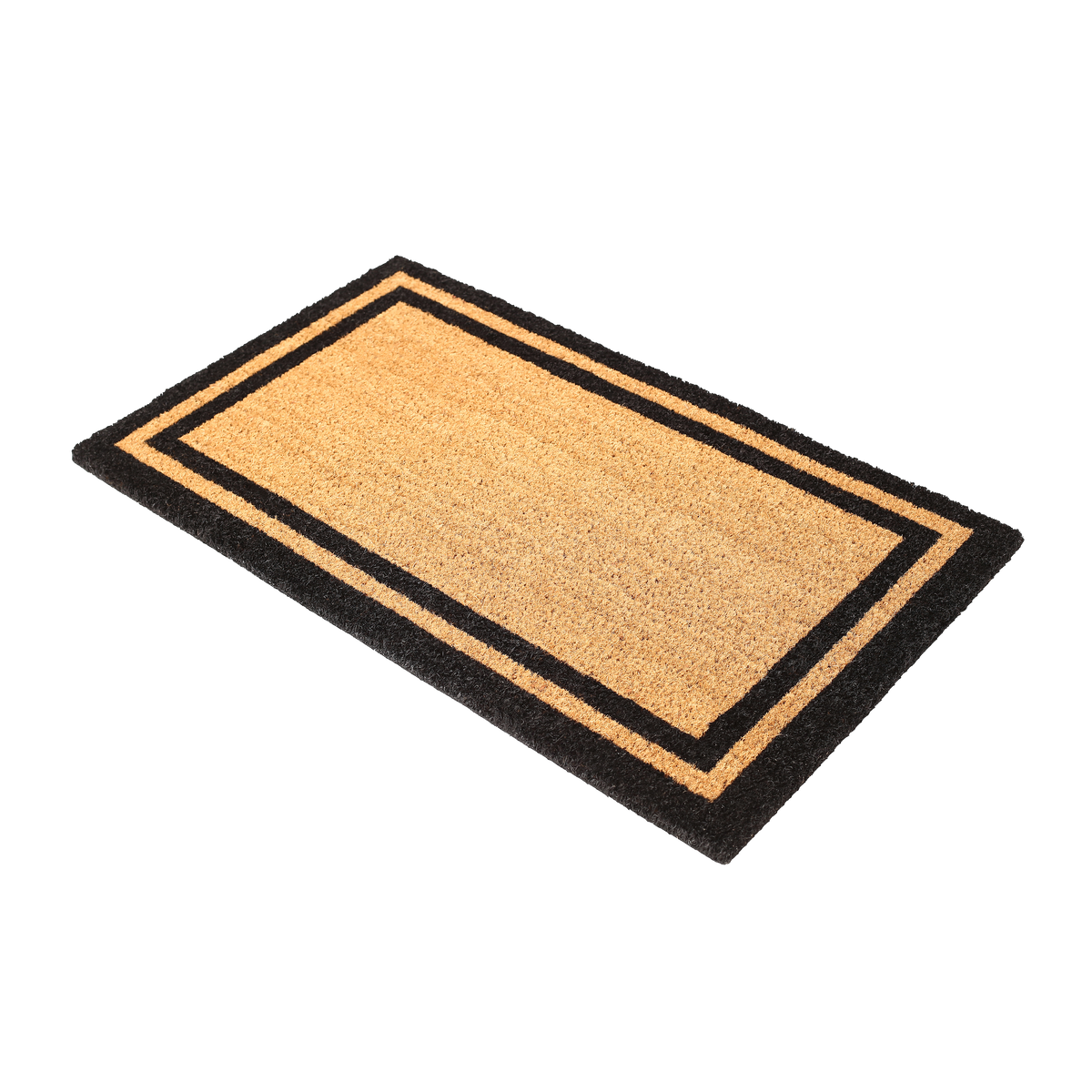 Double Black Border Coir Doormat, photo 3 of 24