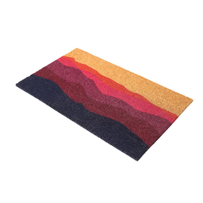 Shades of Dawn Coir Doormat by Fab Habitat