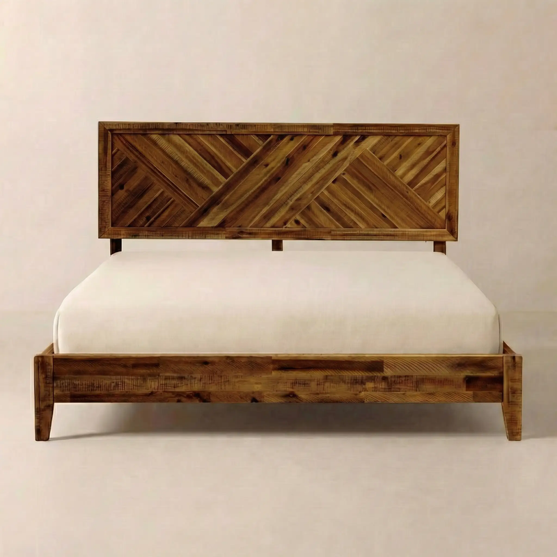 Sierra Solid Wood Bed Frame by Megsu