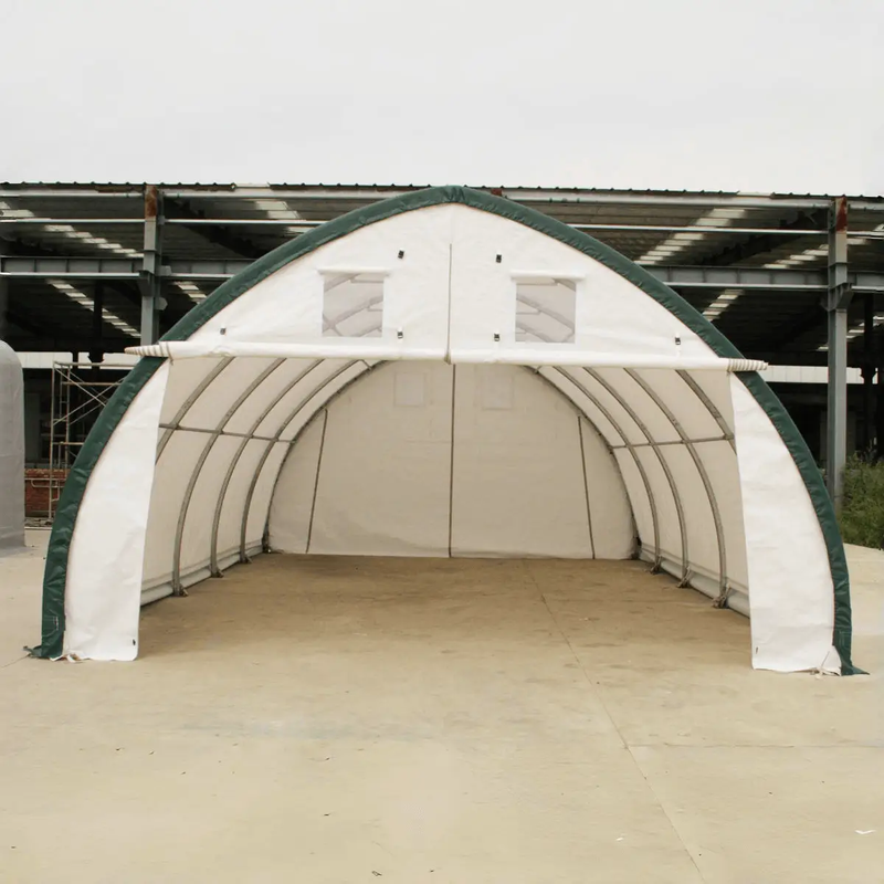 W20'xL30'xH12' Single Truss Arch Storage Shelter by Chery Industrial