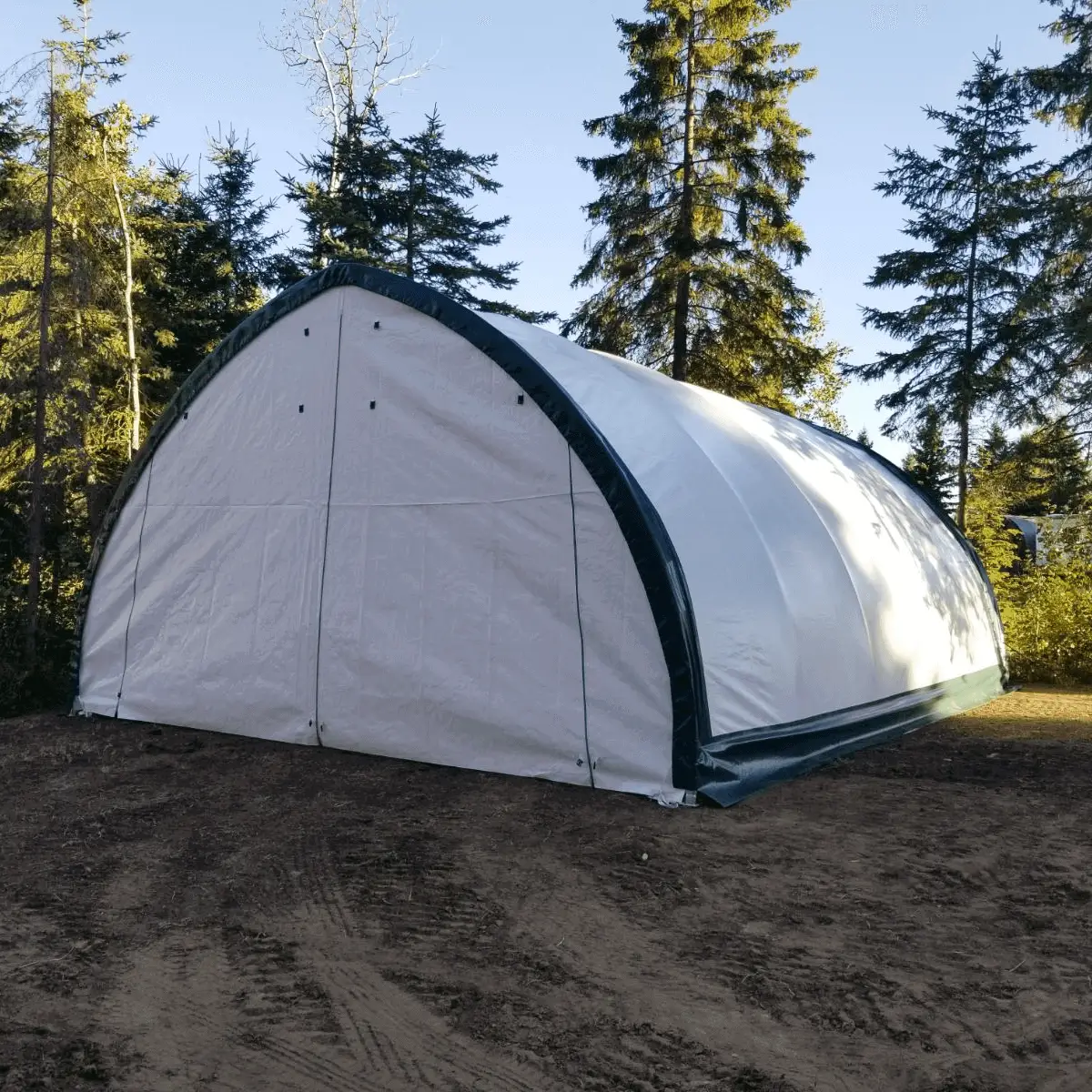 W20'xL30'xH12' Single Truss Arch Storage Shelter by Chery Industrial