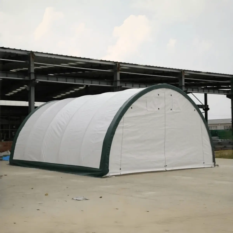 W20'xL42'xH12' Single Truss Arch Storage Shelter by Chery Industrial